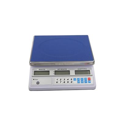 China Simple Accumulate Function Tare Function Digital Industrial Electronic Counting Scale 280x210mm for sale