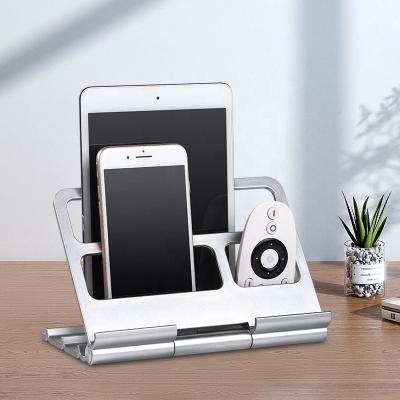 China Home/Office Plastic Stand Tablet Factory Wholesale Portable Mobile Phone Riser Desktop Folding Tablet Holder for sale