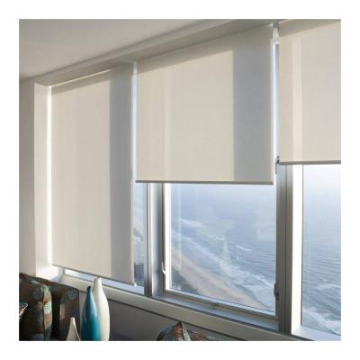 China QINGYING Hot Polyester Blackout Roller Blinds Factory Sale Indoor Window Roller Blinds Fancy Window Blinds for sale