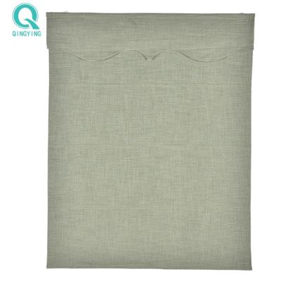 China ROMAN Factory Latest Roman Blind Curtain Design With Roman Bland Motor Track Components from QINGYING for sale