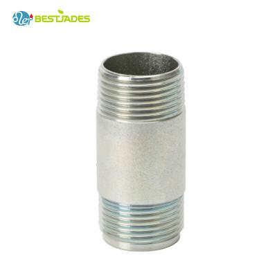 China Sprinkler System Fire Sprinkler Fire Fighting Steel Hose Ends Join 70mm Nipple for sale