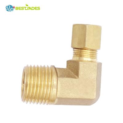 China Brass Forged Fire Fighting System Fittings Elbow for sale