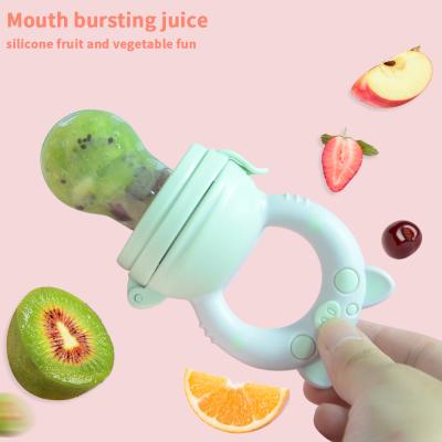 China Wholesale Silicone Pacifier Gum Baby Products Fruits and Vegetables Non-Toxic Bite Joy Wholesale BPA Free for sale