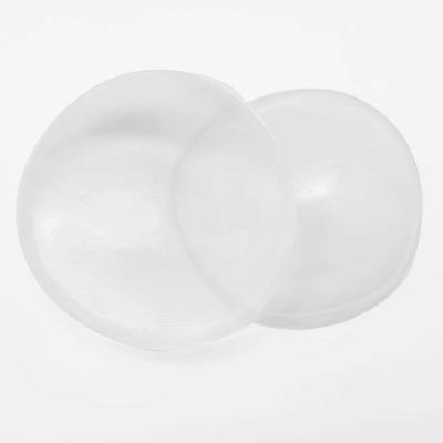 China Push Up 1 Cup Sizes Increase Bra Round Silicone Inserts Pad for sale