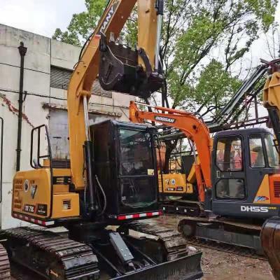 China SANY 75 2021Year Used SANY SY75C Excavator Second Hand Used Excavator 0.32 7ton Used SANY SY60C/75C/95C/135C/215C Condition for sale