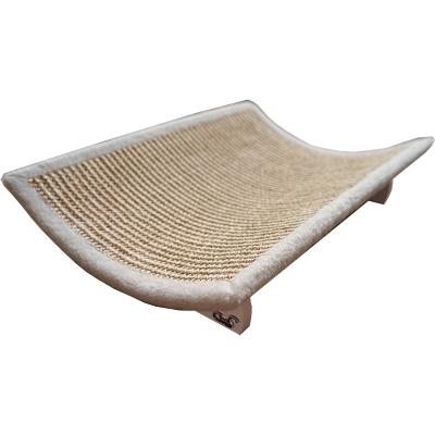 China Supre Thick Sisal Mat Viable Original Design Cat Scratcher Board Mat for sale