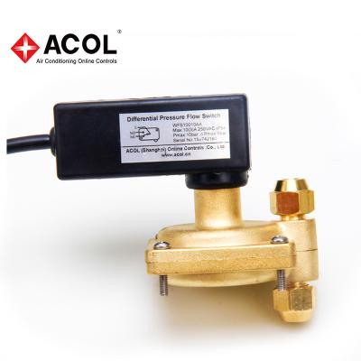 China Differential pressure flow switch for water cooling unit WFS10 for sale