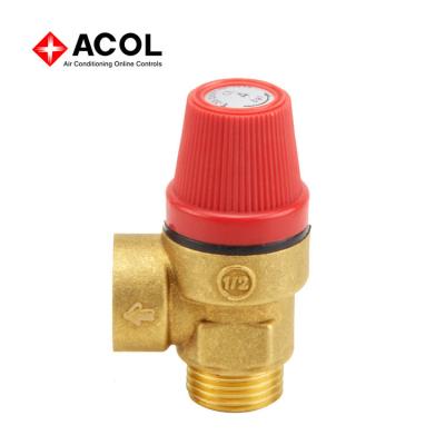 China brass brass safety valve for sale