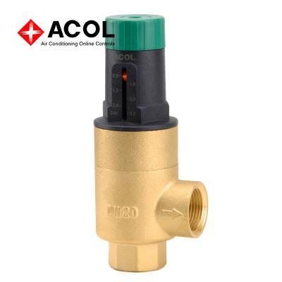 China Pressure Reduce ADP Series Visual Adjustable Water Pressure Reducing Valve In Floor Heating for sale