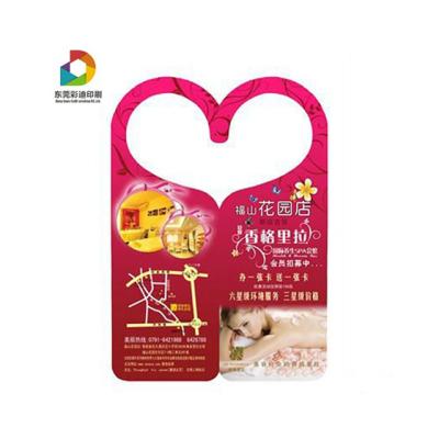 China Eco-friendly Recycled Hanger Cardboard Hole Punch Cardboard Bottle Neck Tag Header Cards With Punch Hole for sale