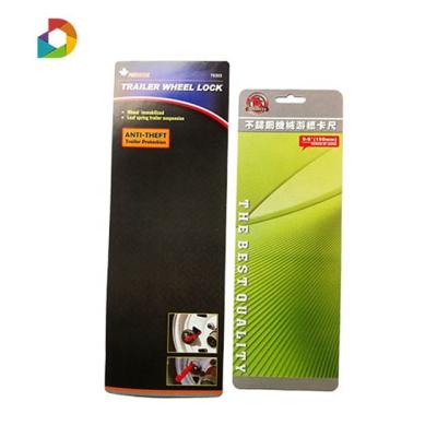 China Eco - Friendly Product Cardboard Header Card For Packaging for sale