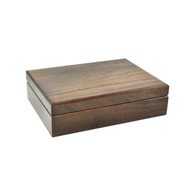 China Handmade Professional Custom Luxury Gift Box Gold Coin Wooden Box Wood Box for sale