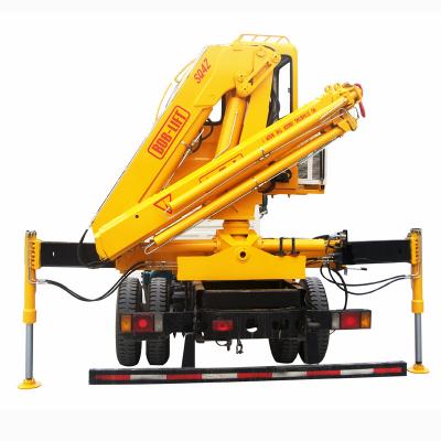 China TRUCK CRANE Crane Truck SQ4ZA2 Truck-mounted crane 4ton knuckle boom truck mounted crane for sale