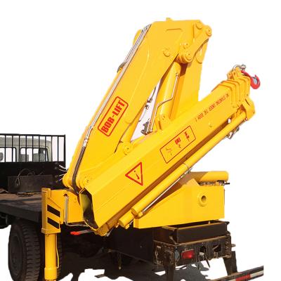 China CRANE Crane Truck Boblift SQ10ZA3 Truck Mounted Crane 10ton Mini Truck Mounted Crane for sale