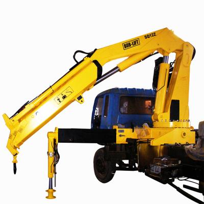 China CRANE Crane Truck Boblift SQ12ZA3 Truck Mounted Crane 12ton Mini Truck Mounted Crane for sale