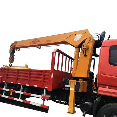 China TRUCK CRANE SQ10SU3 truck crane 10 ton mobile truck mounted crane for sale for sale