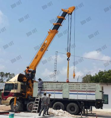 China TRUCK CRANE From Chinese BOB-LIFT Telescopic Boom Truck Mounted Crane 20 Tons for sale