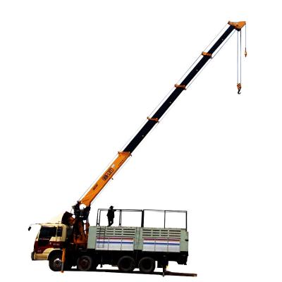 China TRUCK CRANE Hot Sale Telescopic Boom Crane China From Truck Mounted BOB-LIFT 16 for sale