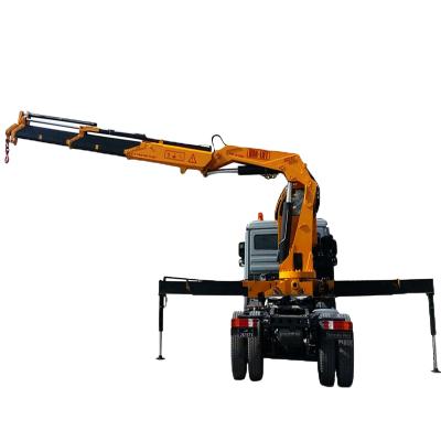 China TRUCK CRANE New Hydraulic Lift Machine Sq16za3 Sq16za4 Knuckle Boom Truck Mounted Crane for sale