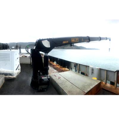 China CRANE TRUCK Telescopic Boom Marine Crane of Chinese Bob-lift 12 tons for sale