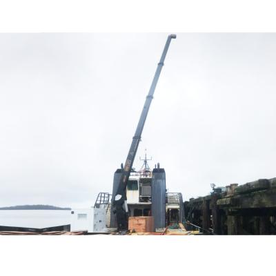 China CRANE TRUCK China Telescopic Boom Marine Bob-12 Ton Crane Lift for sale