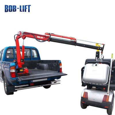 China TRUCK CRANE Small Pickup Truck Lift Trailer Crane SQ08A4 for sale