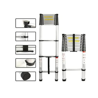 China Aluminum Telescopic Step Ladder Ladders Telescopic Extendable Long Ladders Extension for sale