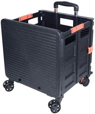 China Grocery Folding Serving Collapsible Serving Trolley for Travel Luggage Tools for sale