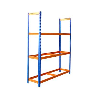 China Wholesale Corrosion Protection Stacking Racks Rack Shelf Warehouse Storage Steel Buries Type Shelf Tire Racking System for sale