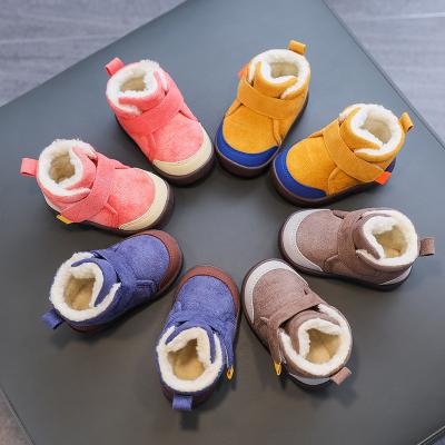 China Other Winter baby's snow boots soft warm walking shoes plush thicken cotton shoes wholesale for sale