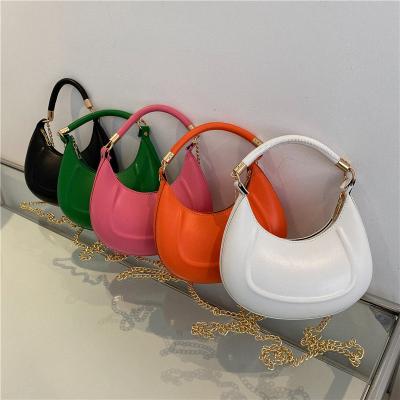 China Fashion women's 2022 fashion armpit bags candy color ins shoulder crossbody handbag for sale