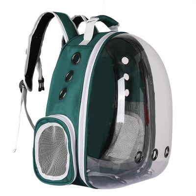 China Sustainable Portable Space Capsule Pet Carrier Small Animal Lightweight Backpack Transparent Outdoor Travel Pet Backpack for sale