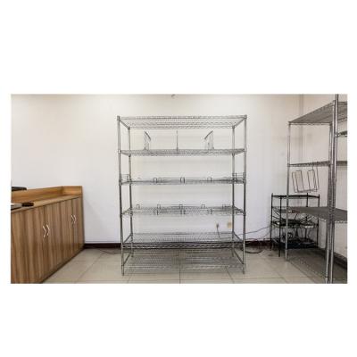 China Warehousing Storage Racks Shelving Units Kitchen Racks Stainless Steel Shelving Storage for sale