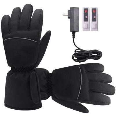 China Polyester Unisex Sport Heated Gloves Rechargeable Battery 7.4V For Heated Gloves for sale