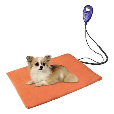 China Sustainable Pet Heater Pad Blanket Bed Pennine Electric Heat Mat For Dog Cat for sale