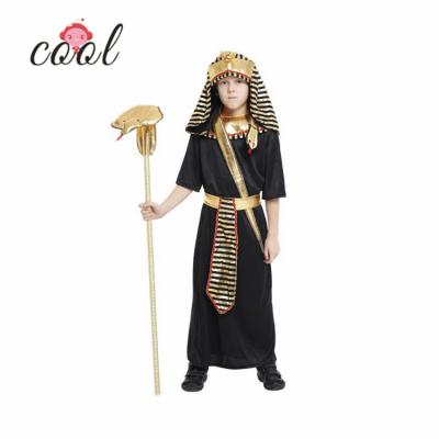 China Child Fancy Dress Pharaoh Costume Egyptian Federal Express Halloween Costume for sale