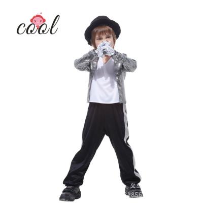 China Hot Sale Child Fancy Dress Halloween Costume Children's Clothing Michael Jackson Jacket Michael Jackson Costume for sale