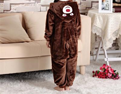 China Animal children pajamas winter children sleepwear children pijamas onesie clothing children thermal pajamas for sale