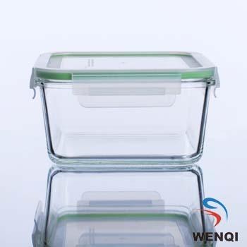 China Europe High Borosilicate Glass Food Container for sale