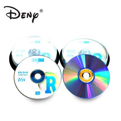 China Single layer top recording wholesale speed manufacturing blank dvd+r in bulk for sale