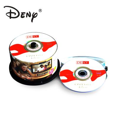 China High quality single layer printing white 16x dvds volume from China for sale