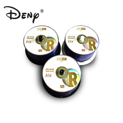 China Factory price blank 16x dvd r single layer printing with high quality for sale