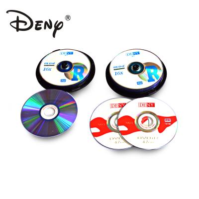 China Low price single layer shrink wrap package printing bulk dvd for sale