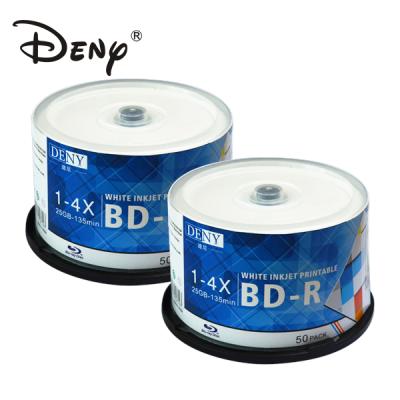 China Manufacture Single Layer Wholesale Blank BD-R with 25gb for sale