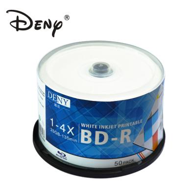 China Single layer hot sale deny BD-R top speed with printable for sale