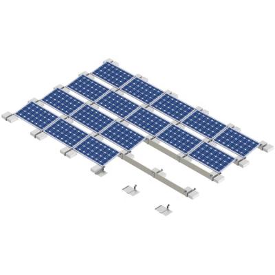 China Andized Black Electrophoresis Aluminum HQ Mount Roof Mount Solar Panel Ballast Rack System / for sale