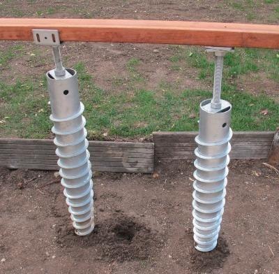 China Easy Install Good Selling Solar Ground Screw Anchor Pile For Solar Mounting System for sale