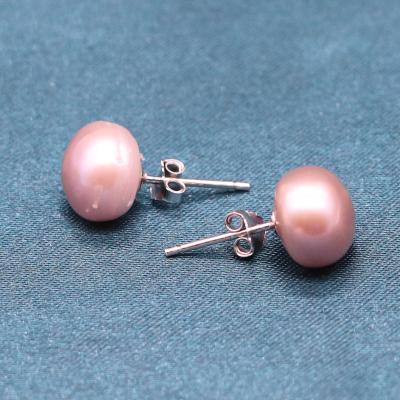 China FASHIONABLE high quality natural freshwater pearl button 2-5mm loose pearl for pearl earrings for sale