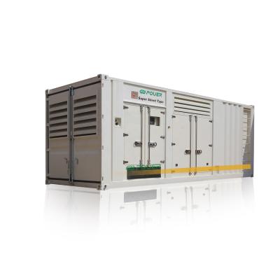 China 800KVA silent generator GB-C800/S for sale