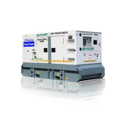 China 25kva silent type 58db diesel generator GB-Y20 for sale